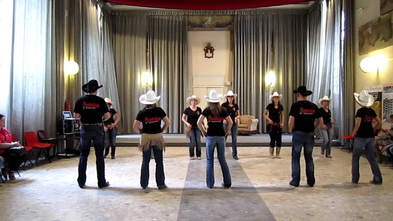 Cut a rug in contra dance by Jambalaya