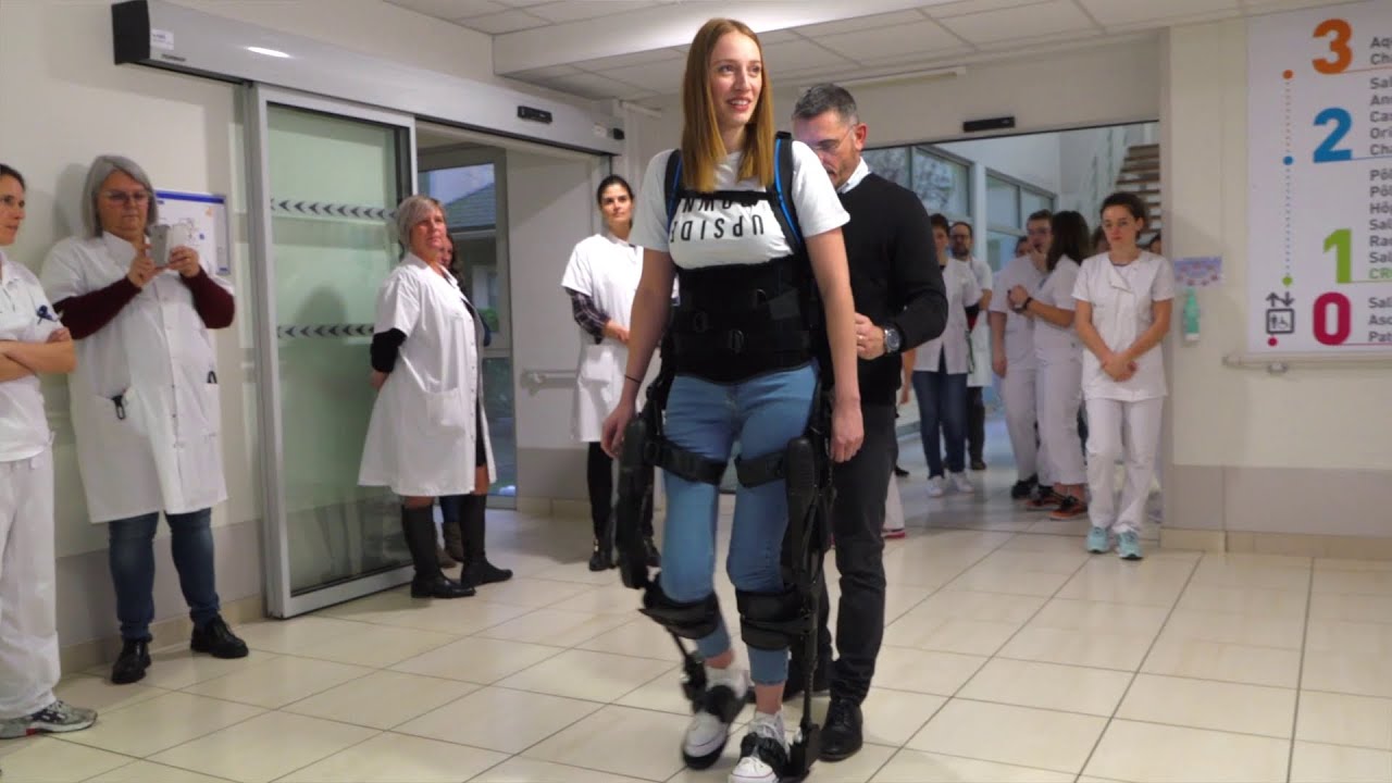 Un robot Exosquelette pour les patients du CMPR Bretegnier à Héricourt (70) - Fondation Arc-en-Ciel