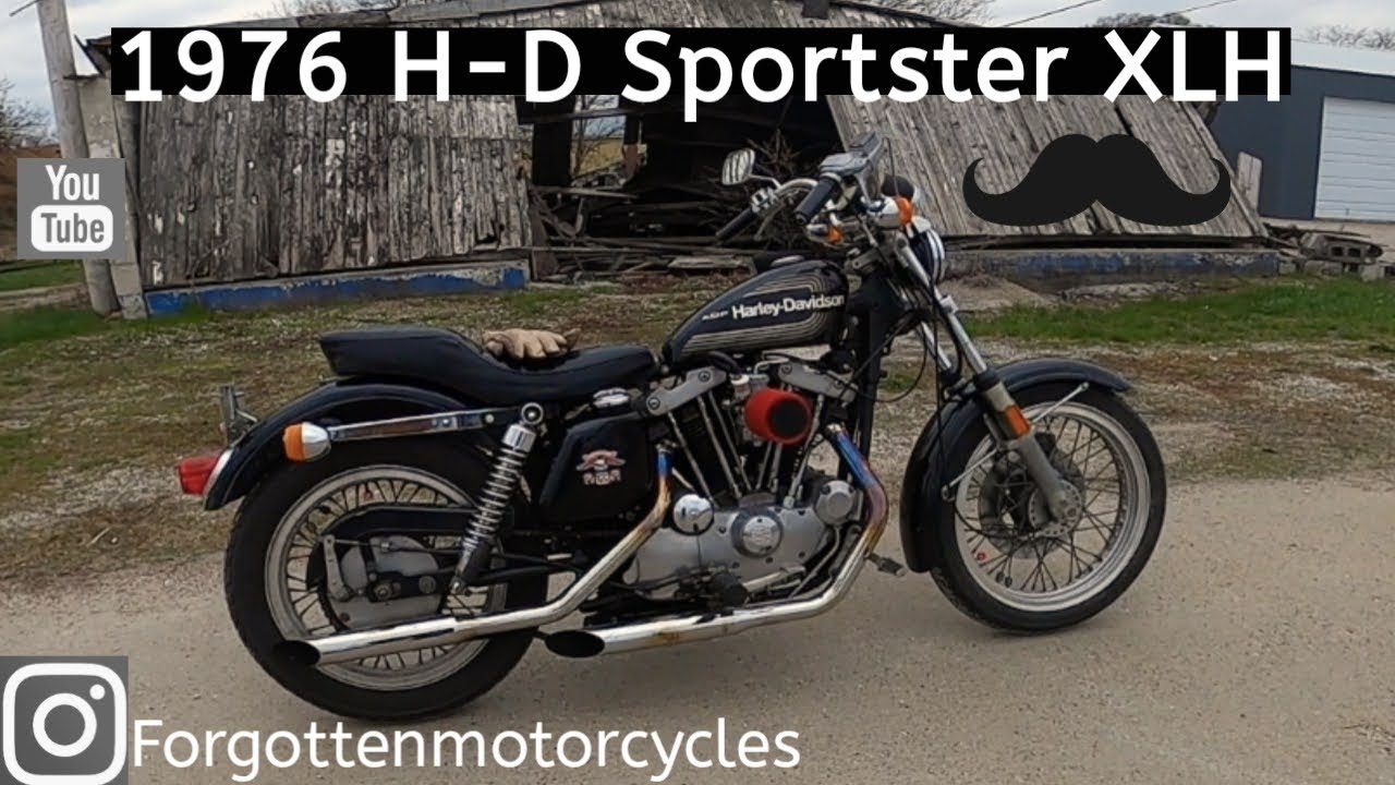 Classic 1976 Harley-Davidson Sportster XLH The Bear