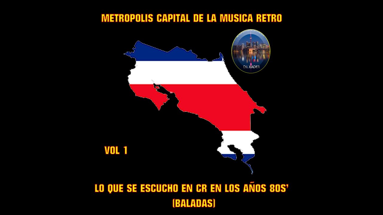 Costa Rica 80s' baladas vol 1