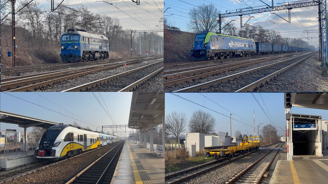 Pociągi na stacji Wrocław Muchobór oraz towarowej obwodnicy Wrocławia!
