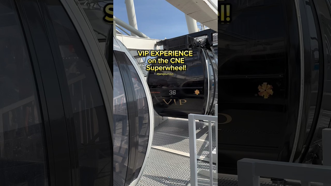 CNE’s newest ride has 1 VIP Gondola with TINTED WINDOWS and more! Would you ride?! 