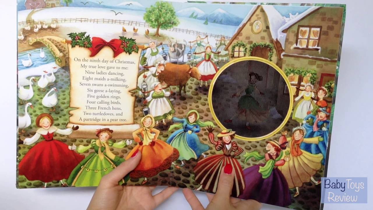 Read aloud: The Twelve Days of Christmas book story for kids