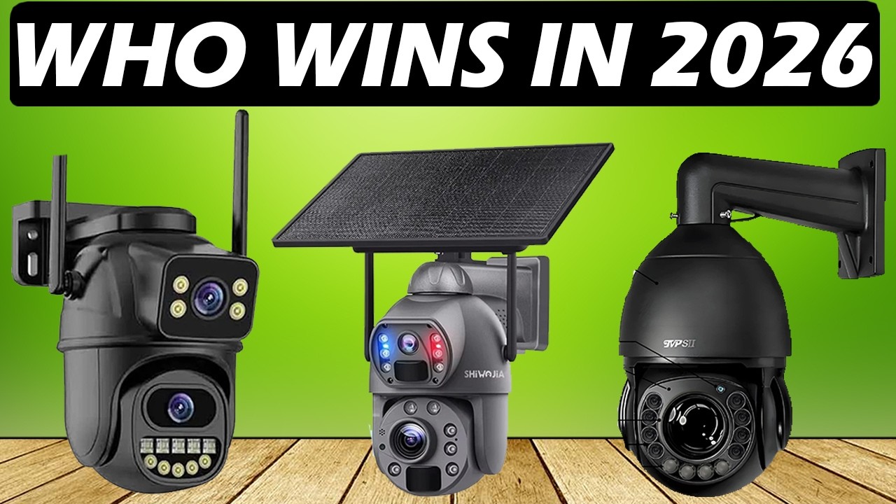 TOP 3 Best Outdoor Security Cameras 2026 - Protect Your Home