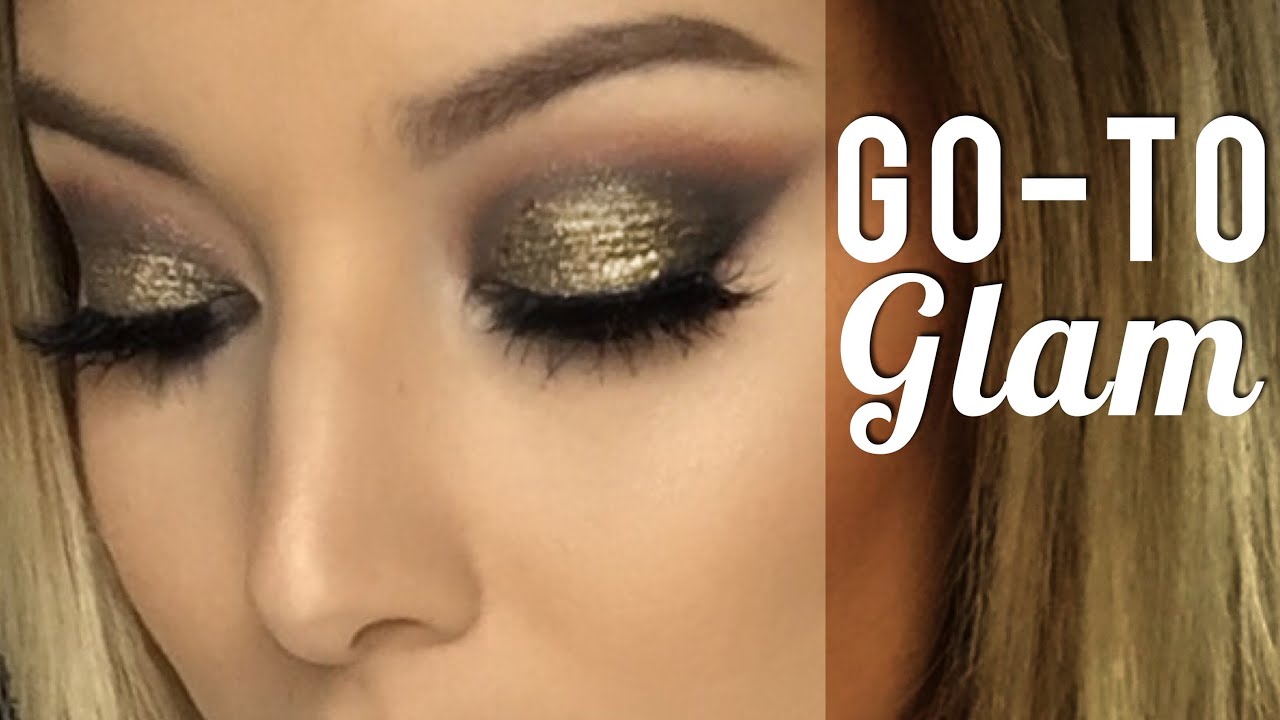 Go To Glam Tutorial ft Makeup Geek | Lustrelux