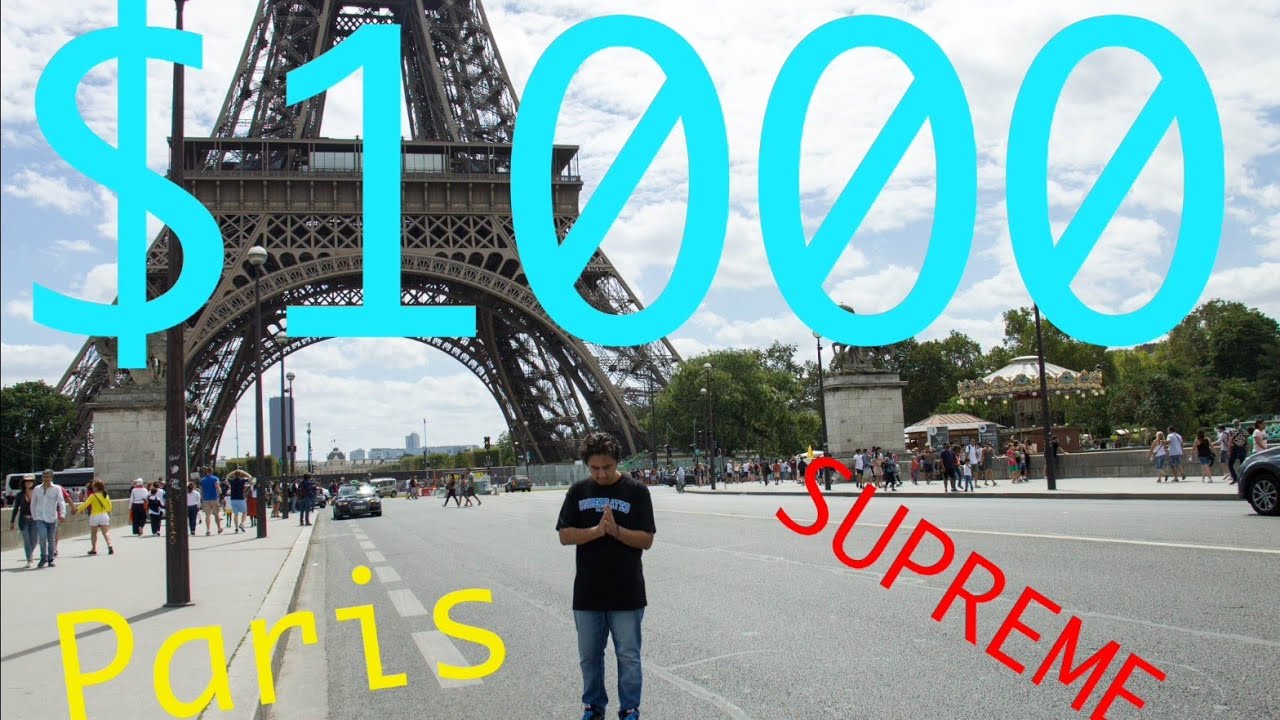 HUNTING SUPREME IN PARIS!!!