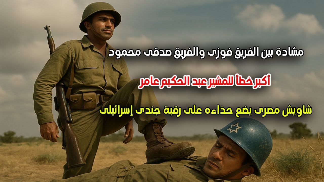 10- مشادة الفريق فوزى والفريق صدقى محمود وأكبر خطأ للمشير وقصة الشاويش الذى وضع حذائه على الإسرائيلى