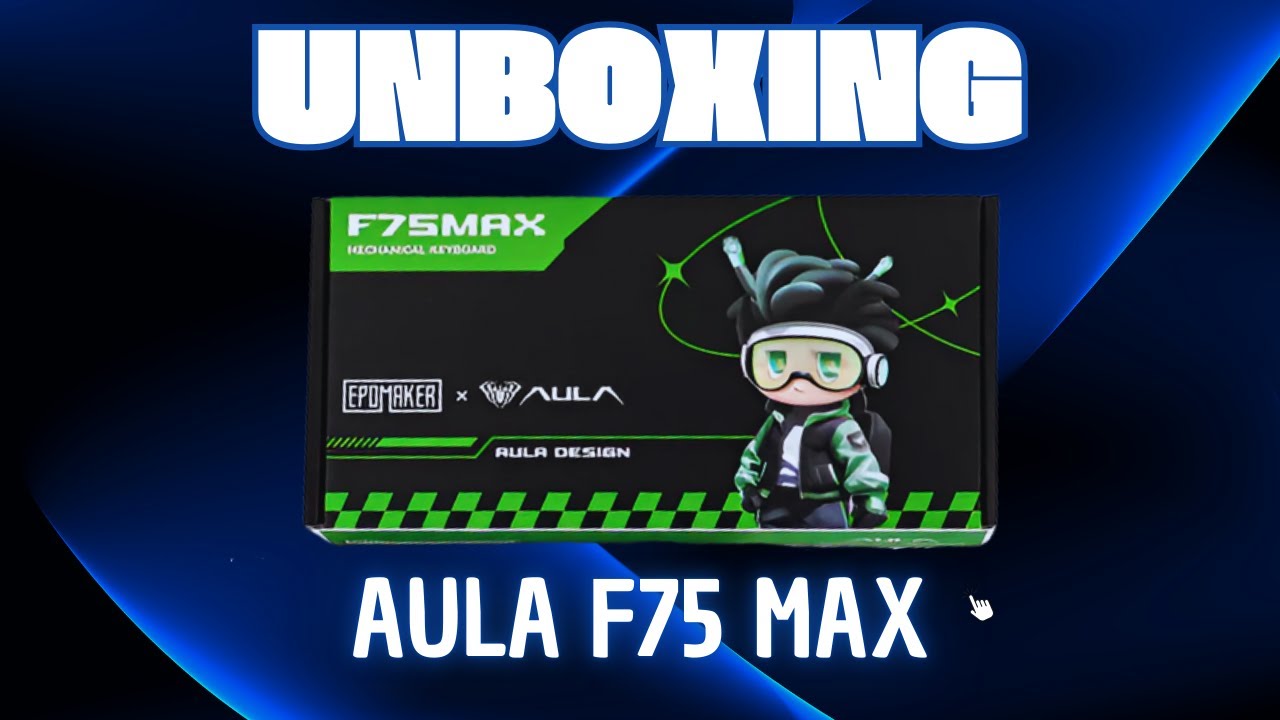UUNBOXING Teclado Mecánico AULA F75 MAX