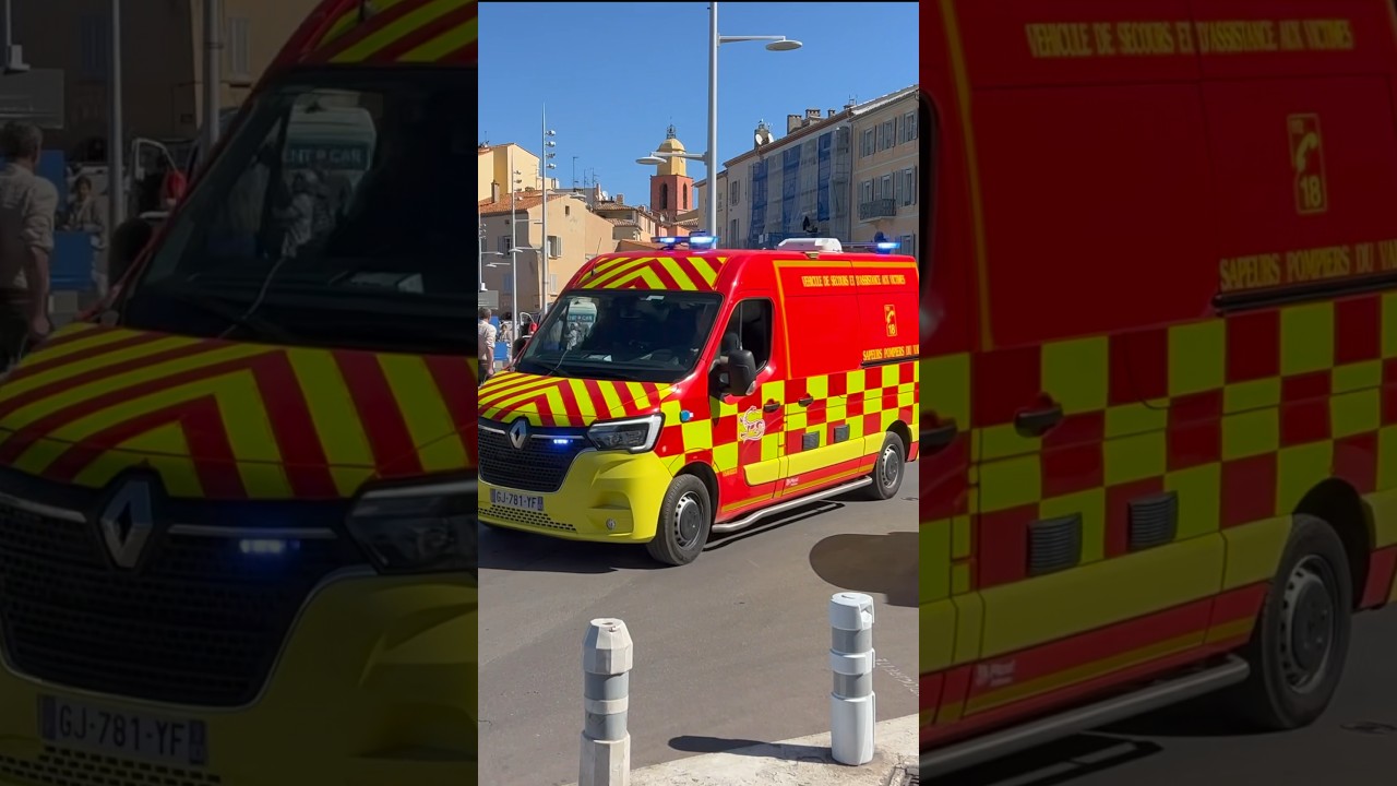 Sapeurs-pompiers du Var - VSAV de Saint-Tropez