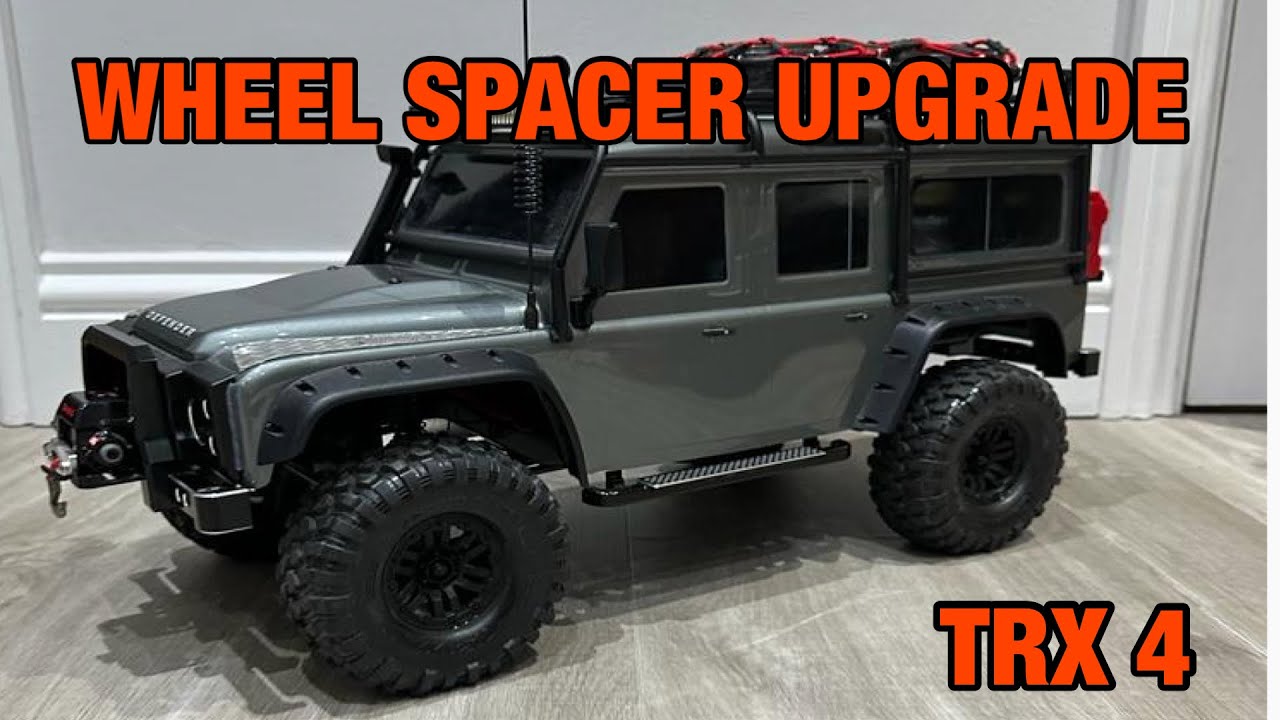 Traxxas TRX 4 upgrade for wheel spacers