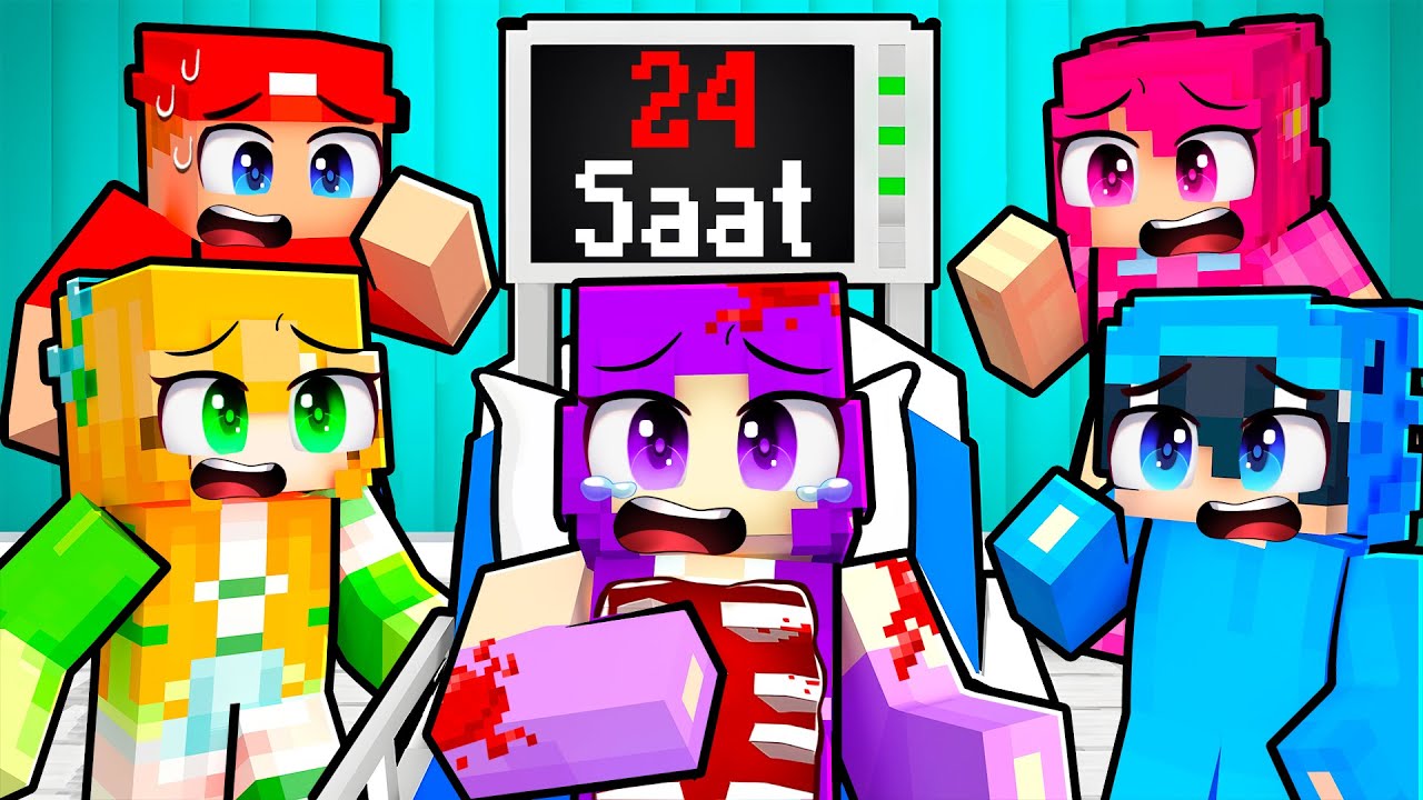 Minecraft'ta Lia'nın Yaşamak için Sadece 24 SAATİ VAR!