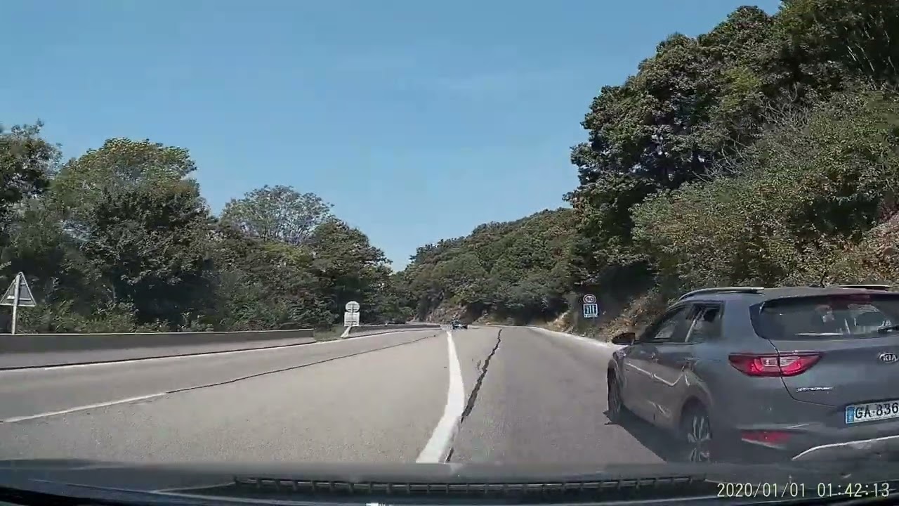 Corolla 122H, N102 route montagne