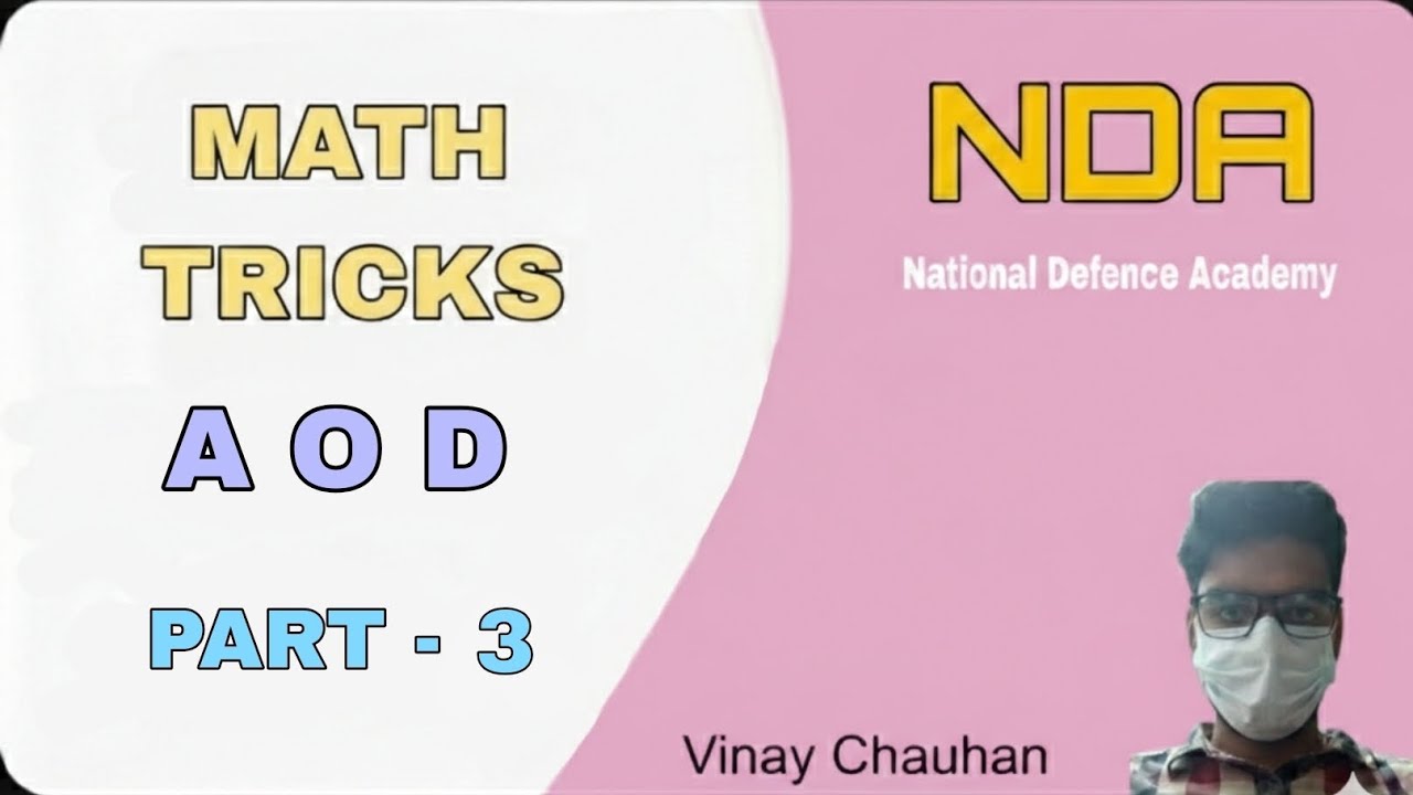 NDA Short Trick AOD Part - 3