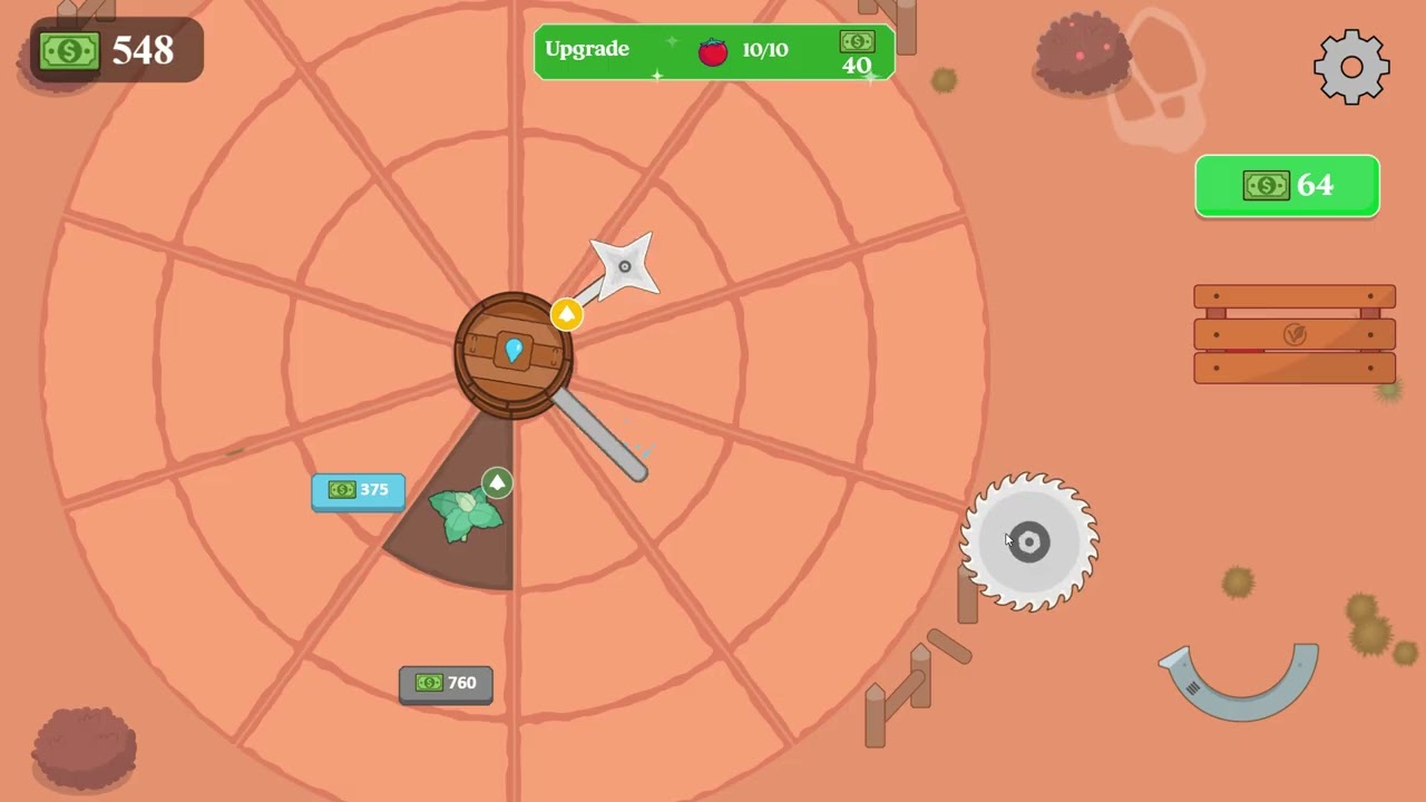 I played circle farm on crazy games
