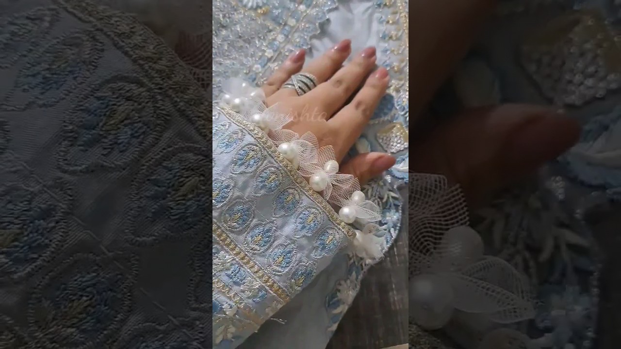 tassel using net fabric &beads easy& simple you must try @fashionishta