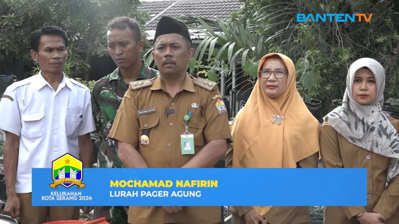 Kelurahan Pager Agung Optimalkan Kebersihan Lingkungan - Profil Kelurahan Kota Serang 2024