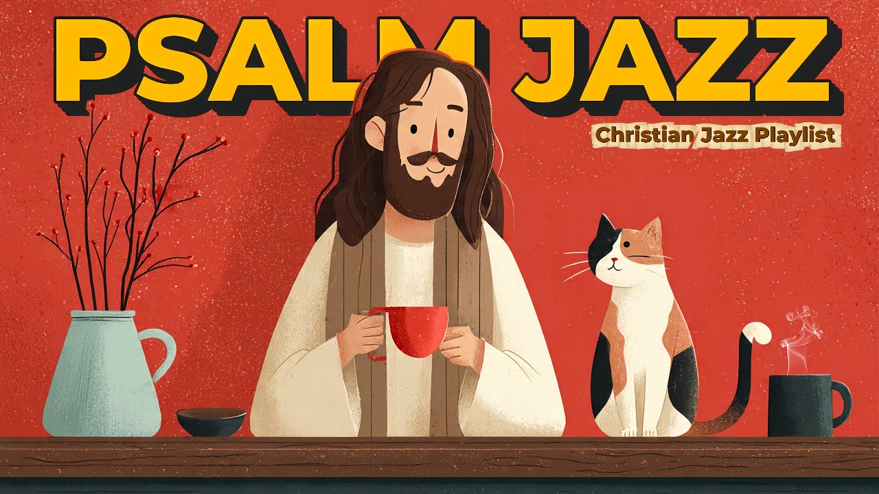 Morning Psalm Jazz ☕ Soft Christian Jazz Playlist for Study & Prayer