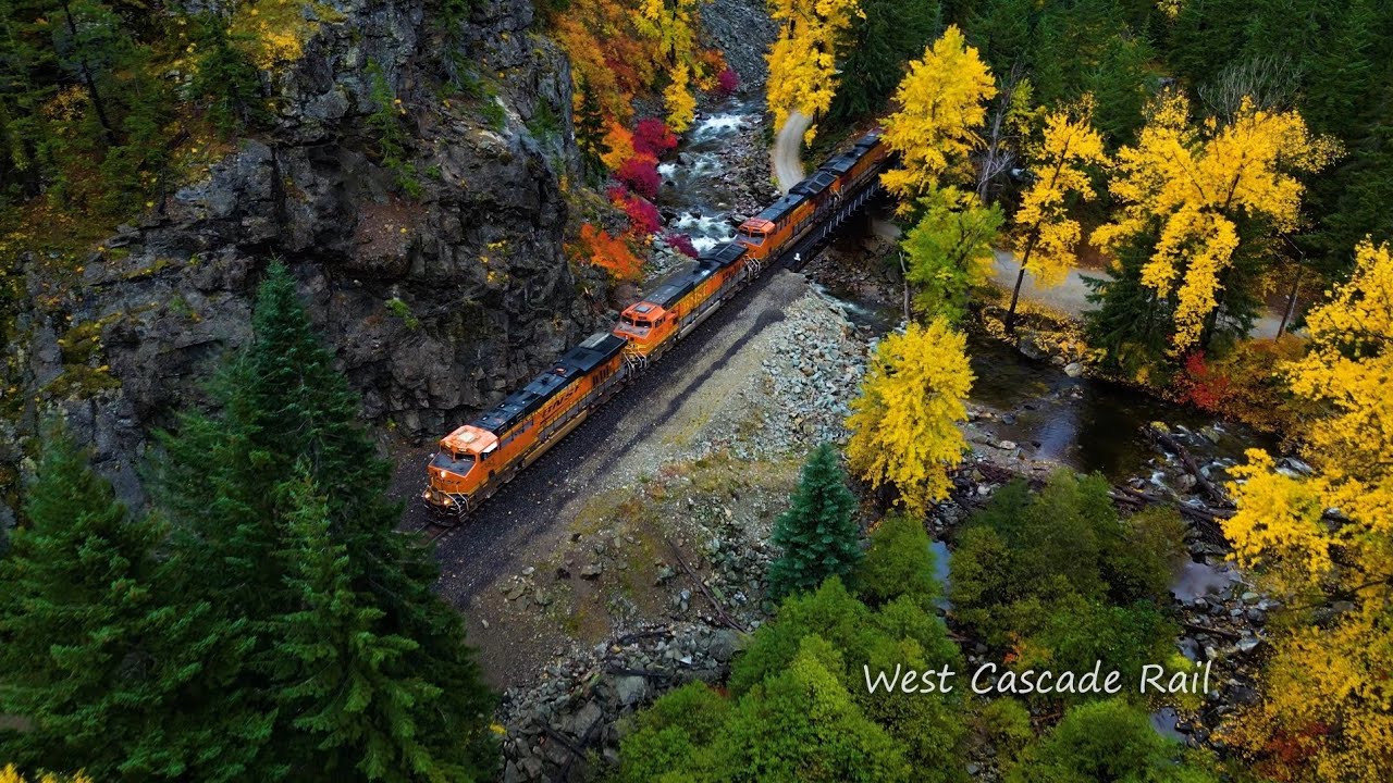 Fall On BNSF's Scenic Subdivision 2024