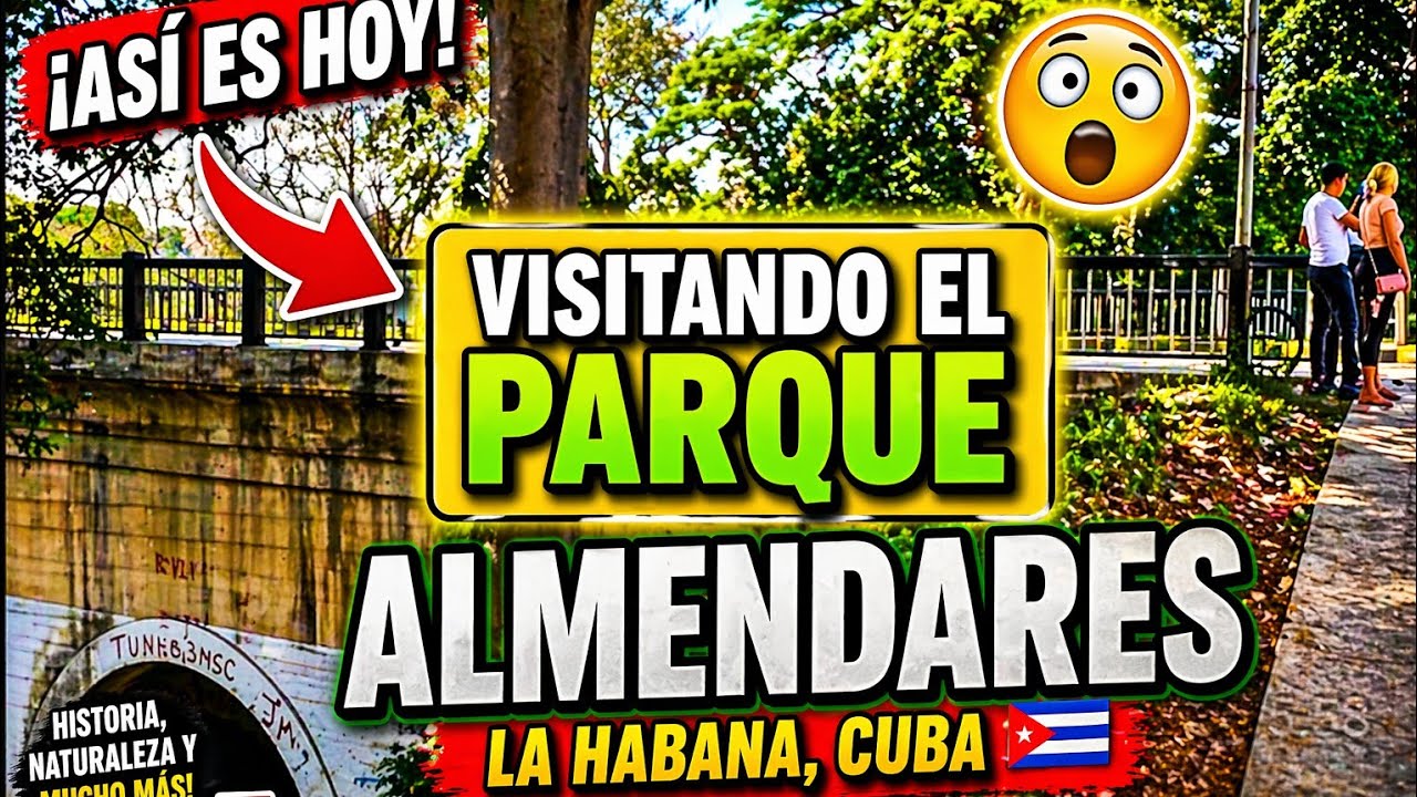Hoy dentro del Parque Almendares #habana #havana #cuba #cubanos #cubaviajes #cubaplaya