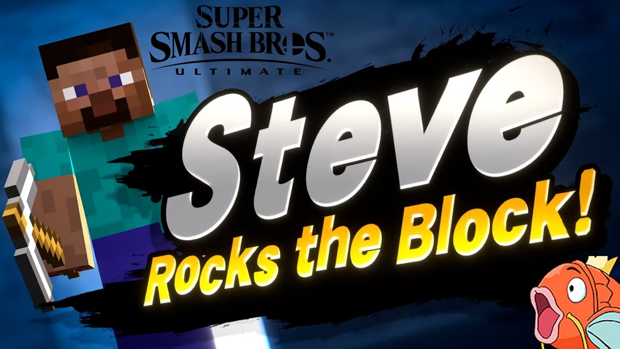 STEVE en SMASH!!!! [Super Smash Bros. Ultimate]