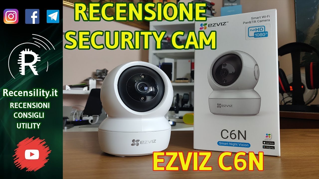 Recensione Security Cam Ezviz C6N