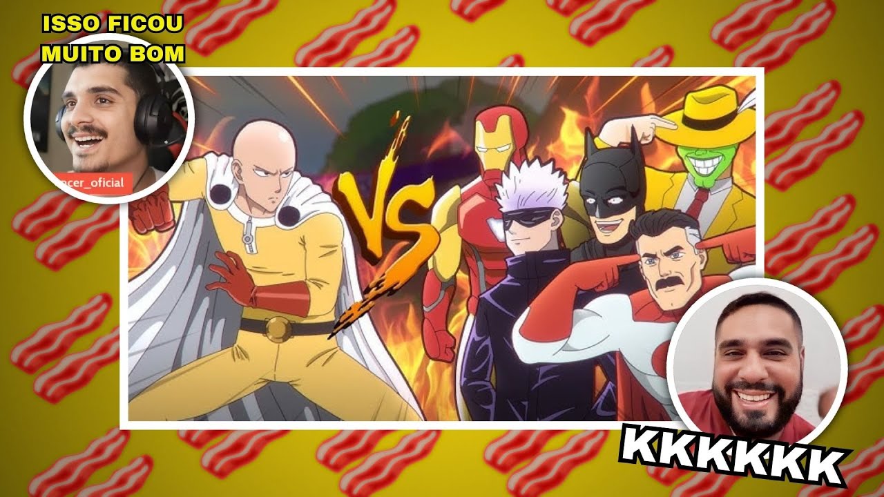 (REACT) SAITAMA VS TODO MUNDO 2 - VOICE MAKERS