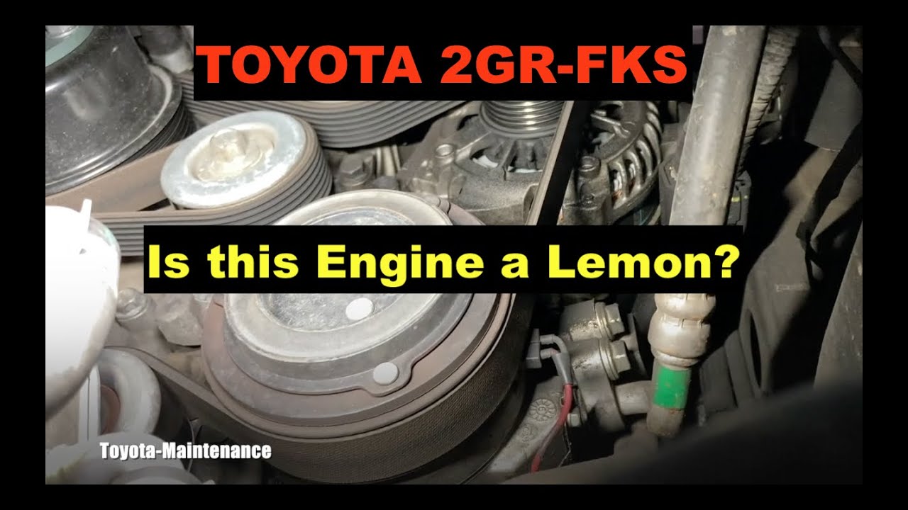 Toyota 2GR-FKS: проблема в двигателе? Или более серьёзная?