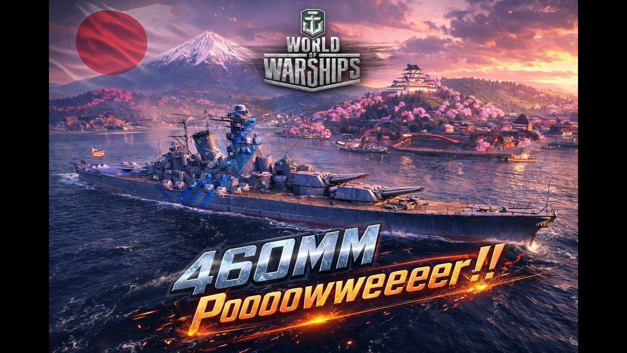 World of Warships – YAMATO mit 460MM POWEEER!! 💥⚓