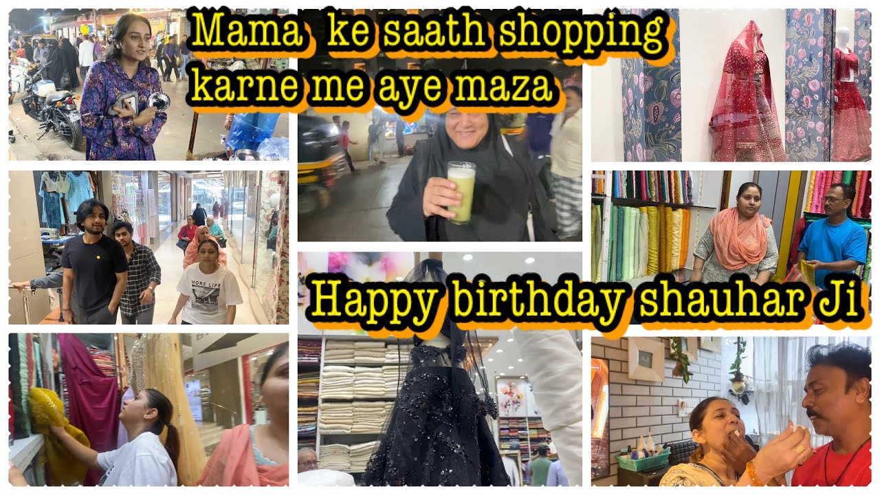 Mama ne kiya match| Happy birthday shauhar Ji