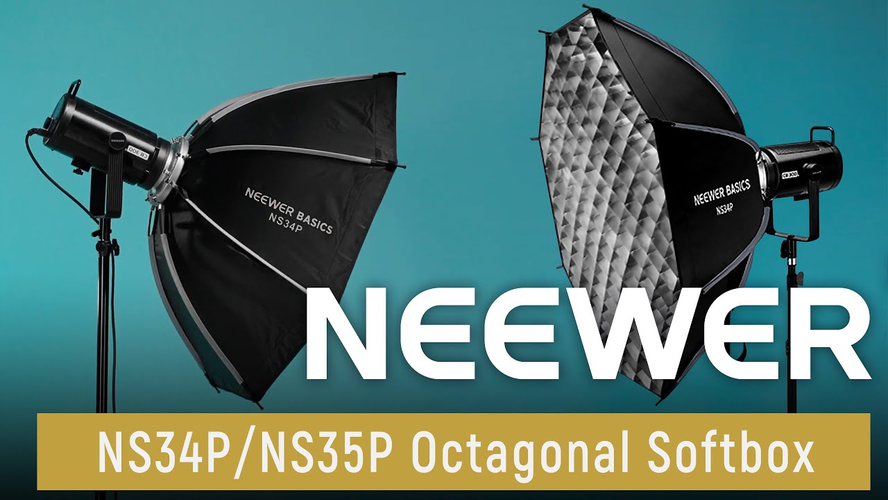 Introducing the NEEWER NS34P/NS35P Octagonal Softbox
