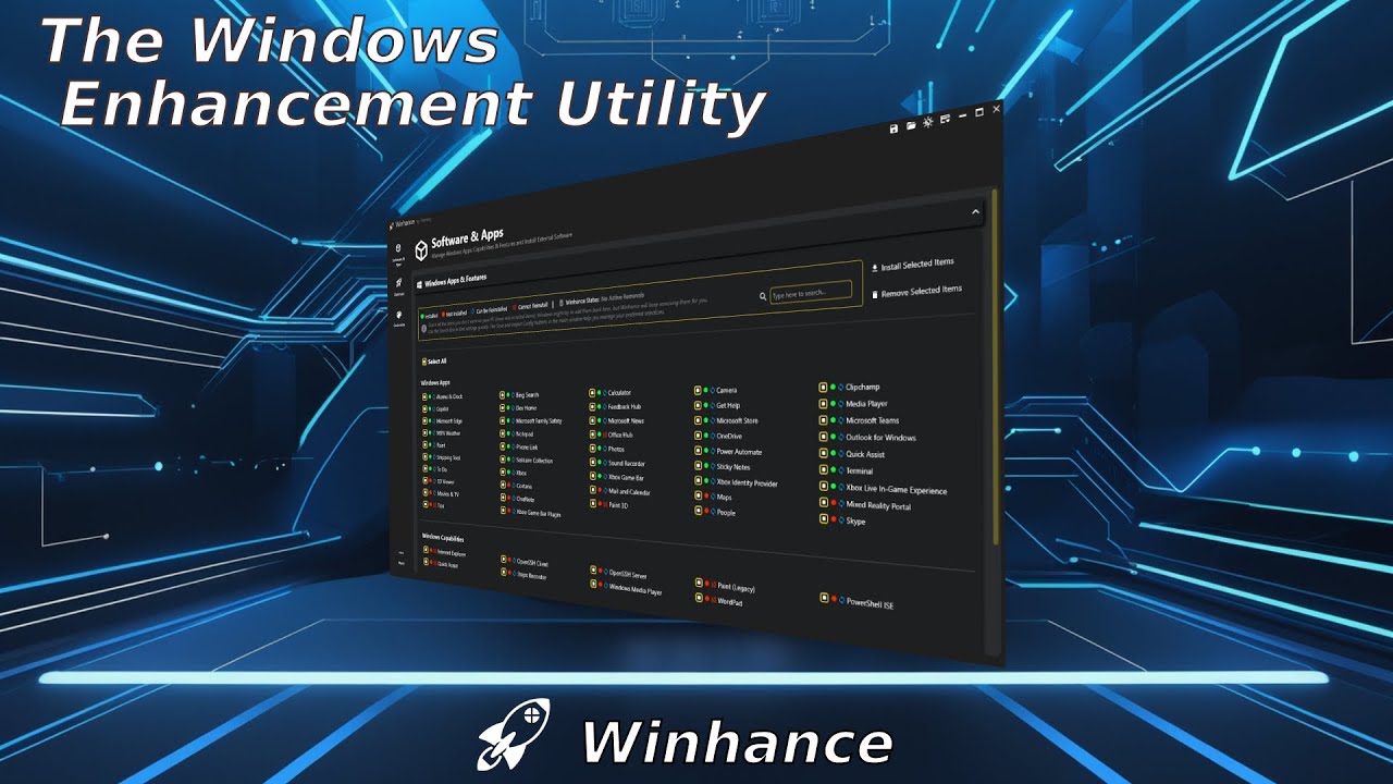 Winhance: FREE Windows 11/10 Optimizer (Bloatware Removal + Speed Boost!)