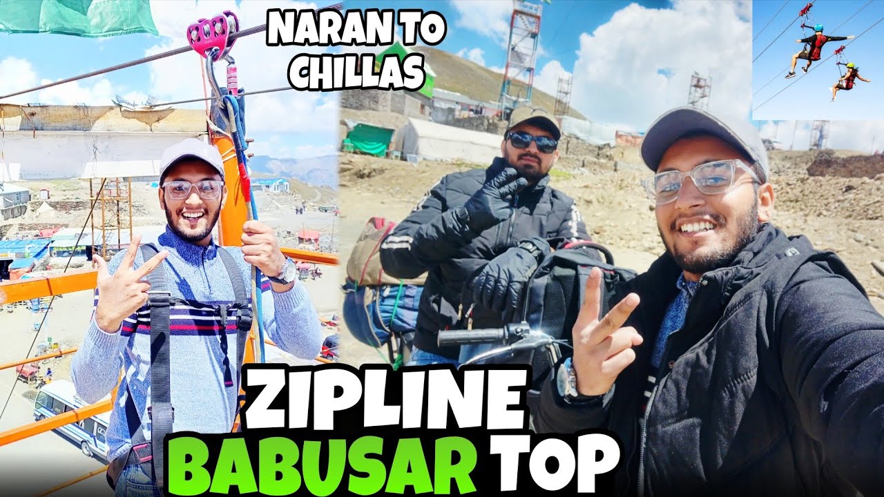 TRYING ZIPLINE ON BABUSAR TOP 😰| Naran - BabusarTop - Chillas Zero Point | Rizwan Ishrat Vlogs 