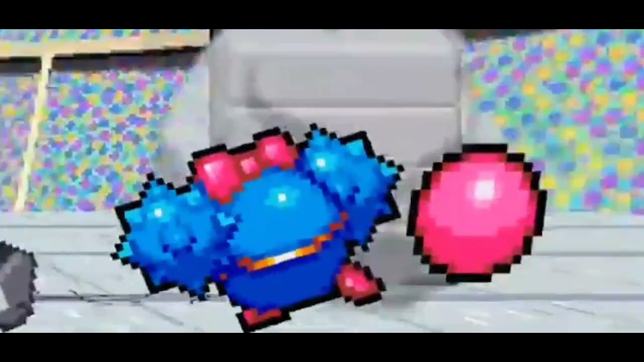 Megaton punch competition (Kirby animation)