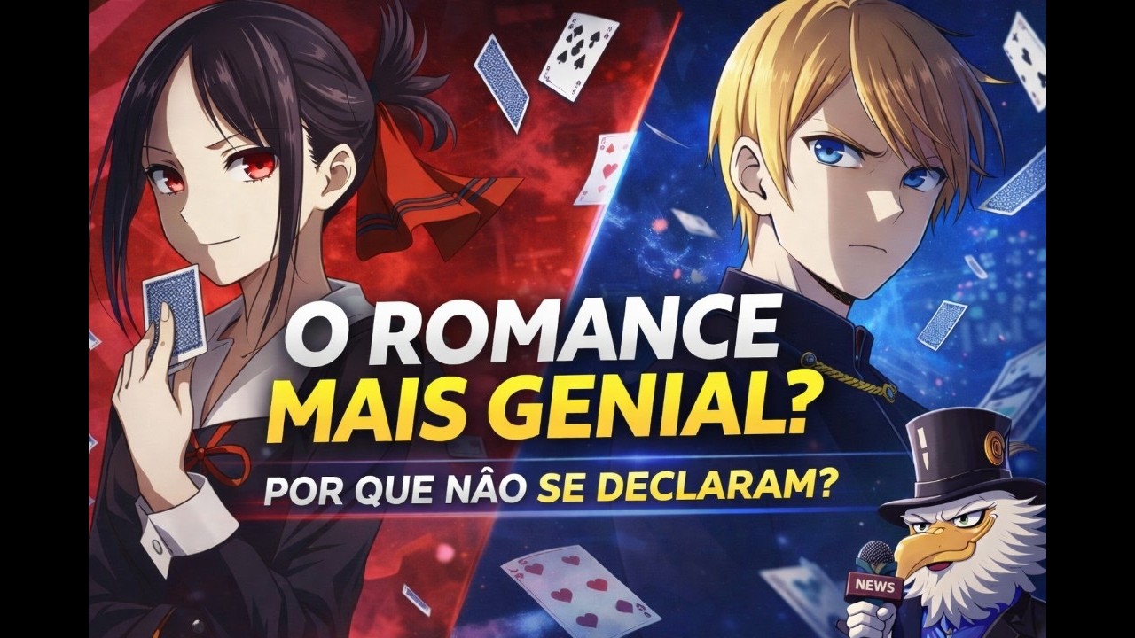 A genialidade por trás de Kaguya-sama: Muito mais que um romance. O AMOR é uma GUERRA! (Kaguya-Sama)