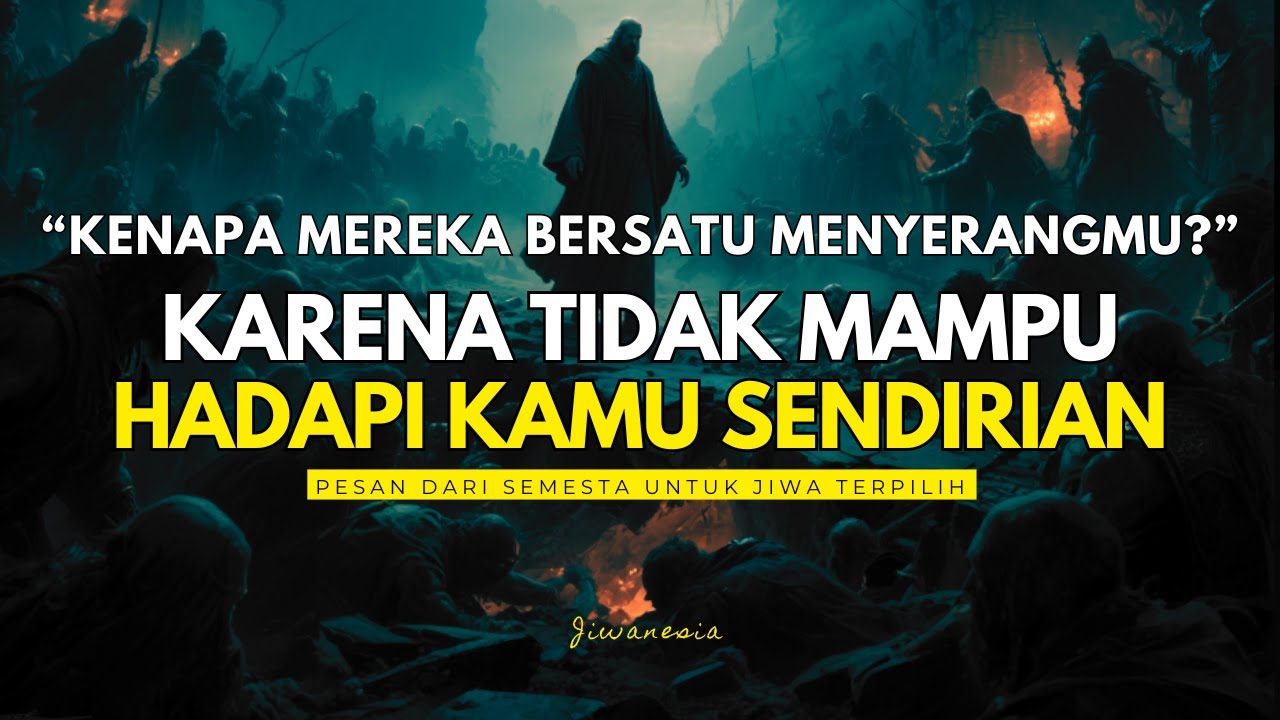 Jiwa Terpilih, 🌟 Tandanya Mereka Takut Kepada Kamu dan Tidak Berani Menghadapi Kamu Sendirian
