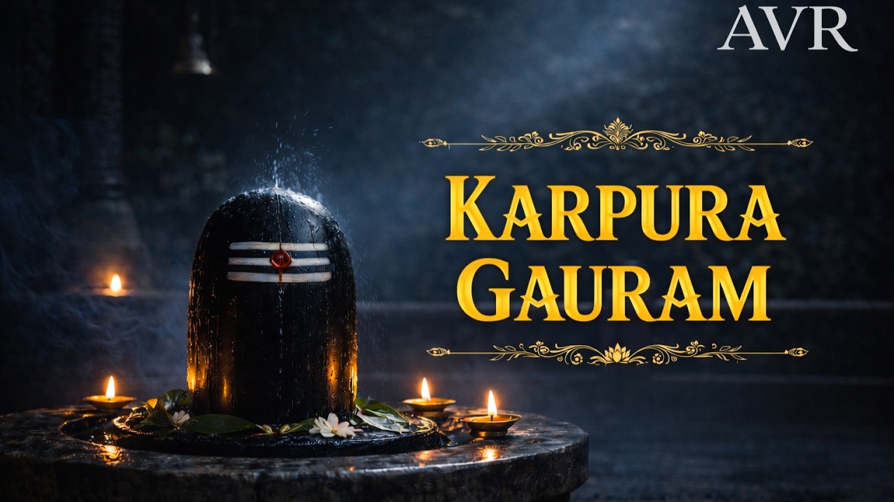 KARPURA GAURAM | Most Powerful Shiva Prayer for Peace & Blessings | Extended Version