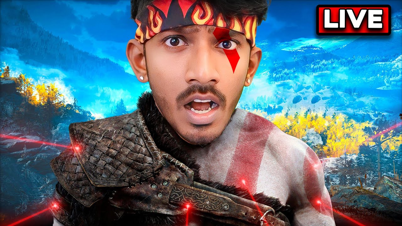 God of War in EXTREAME MODE 😡 Sharp Tamil Gaming Live (தமிழ் )