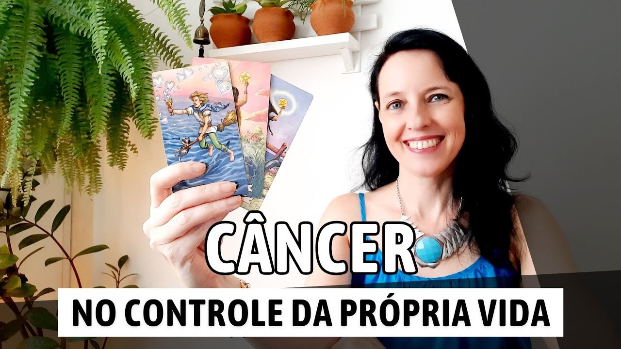 CÂNCER: NO CONTROLE DA PRÓPRIA VIDA | Escolha finalizar a dor | Tarô | Desperta Luz
