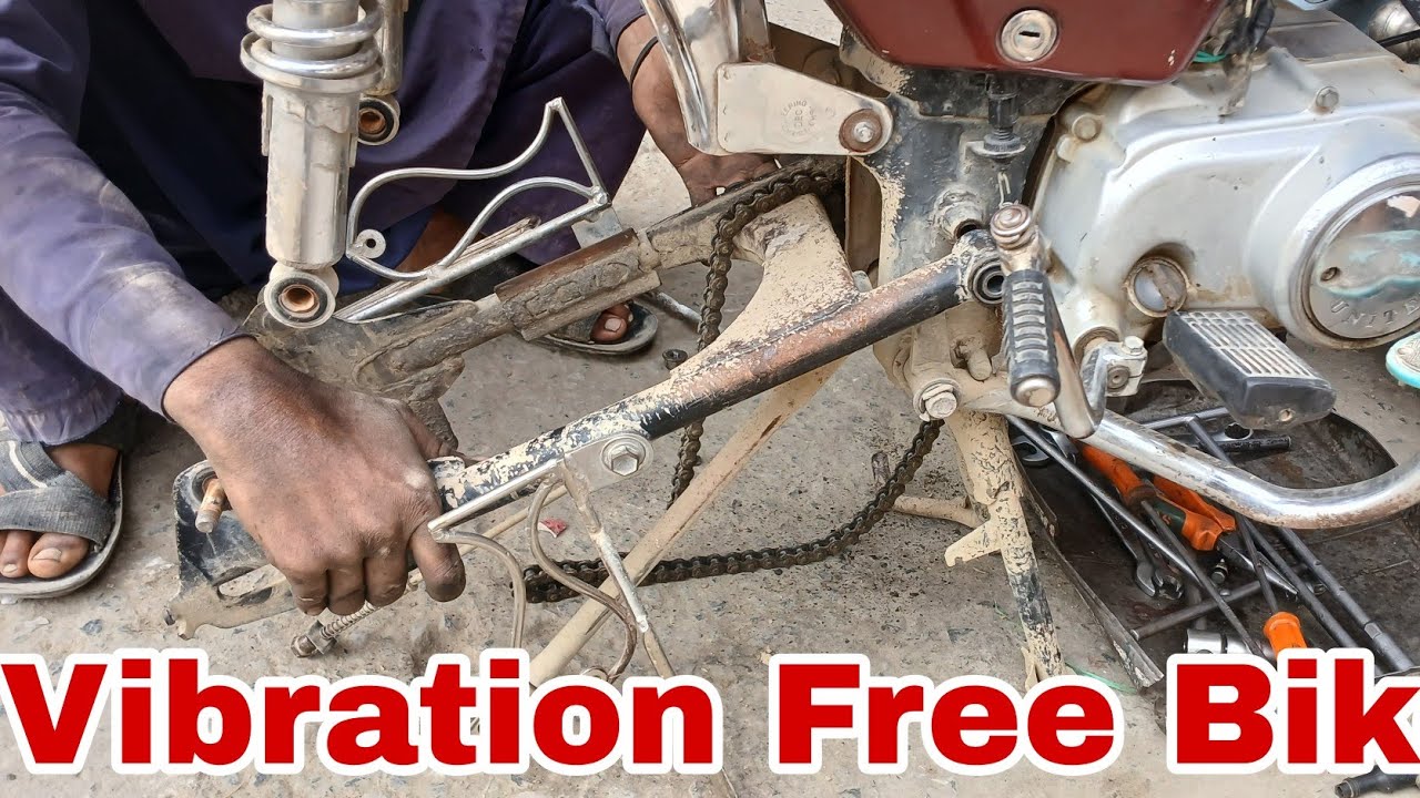 Vibration Free Bike ----- How to replace Chimta Bus  On Pooler