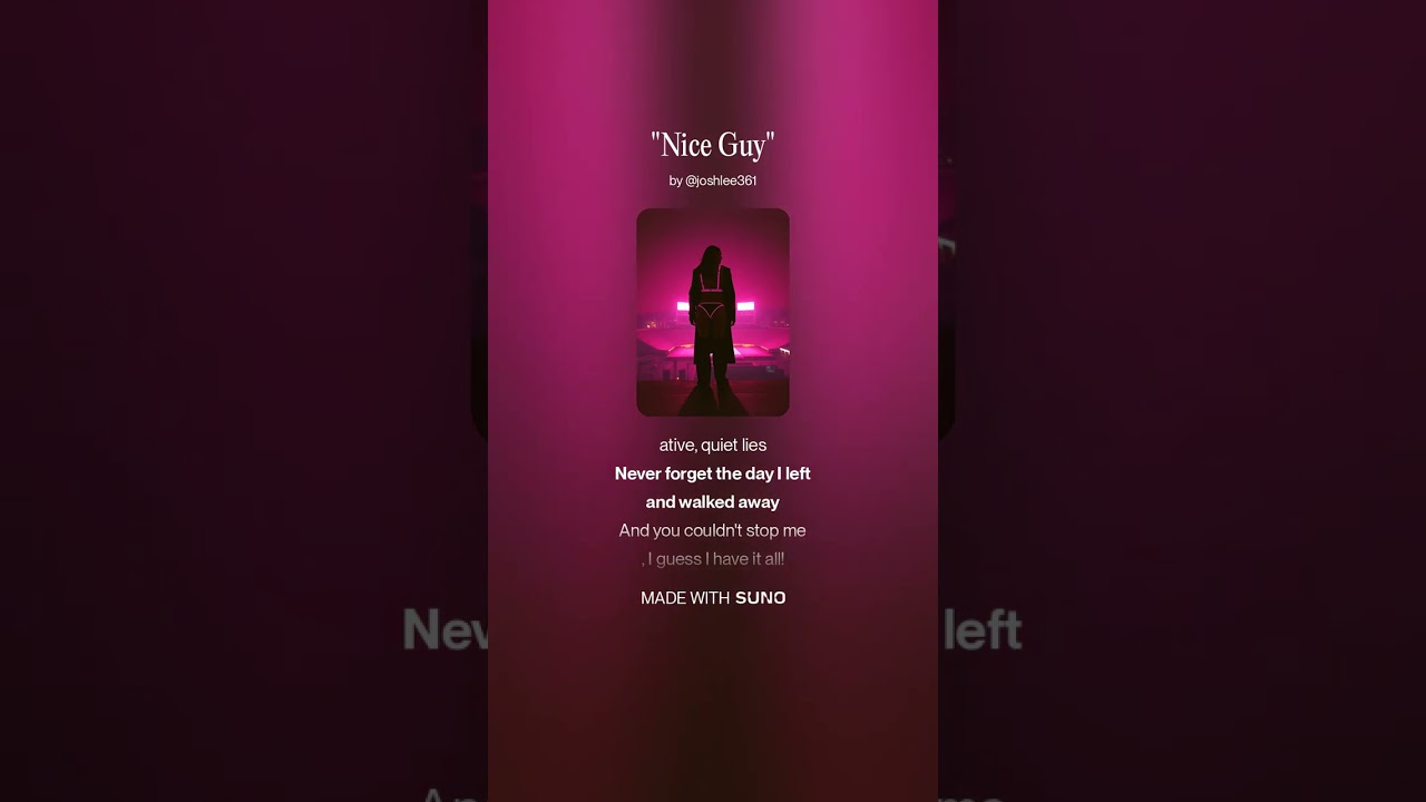Nice Guy  2 -JDXX | AI Music |