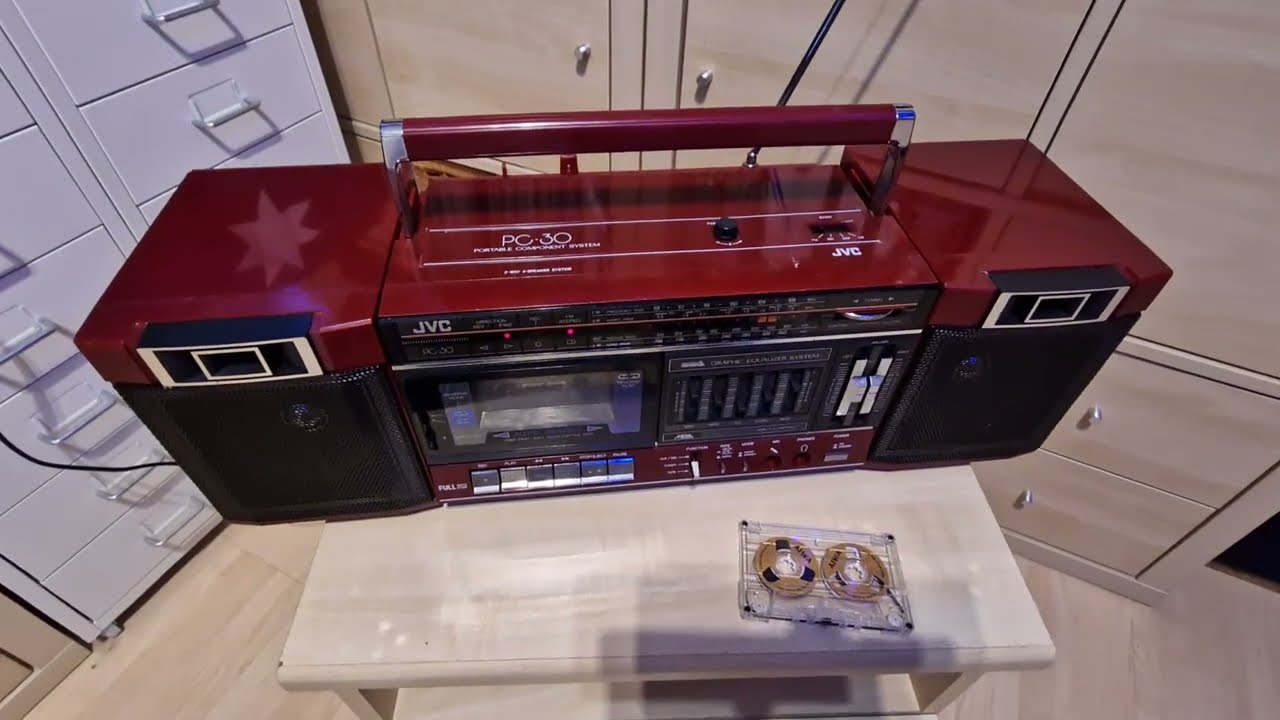 JVC PC 30  Portable Component System