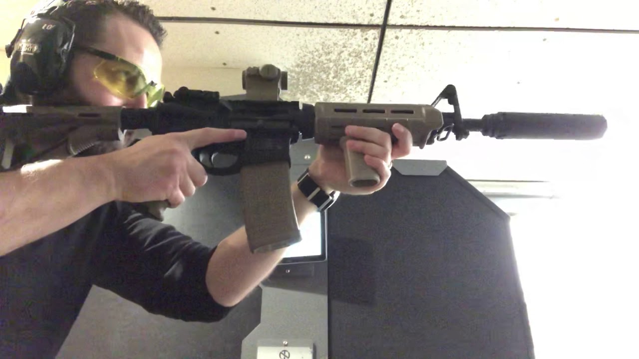 Smith & Wesson M&P Sport II SBR Suppressed