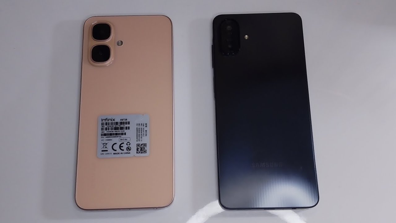Samsung Galaxy A07 vs infinix smart 10 : Speed Test 