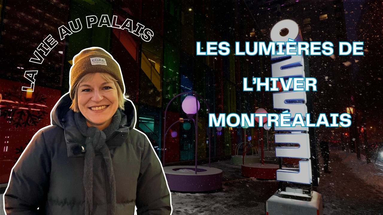 Découvrez Celestia, une œuvre lumineuse devant la verrière du Palais des congrès de Montréal !