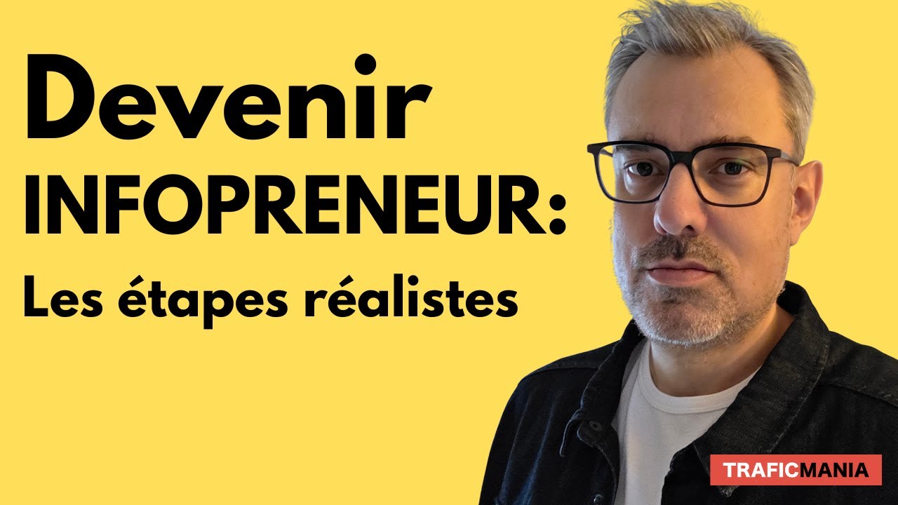 Comment devenir infopreneur:  les étapes réalistes