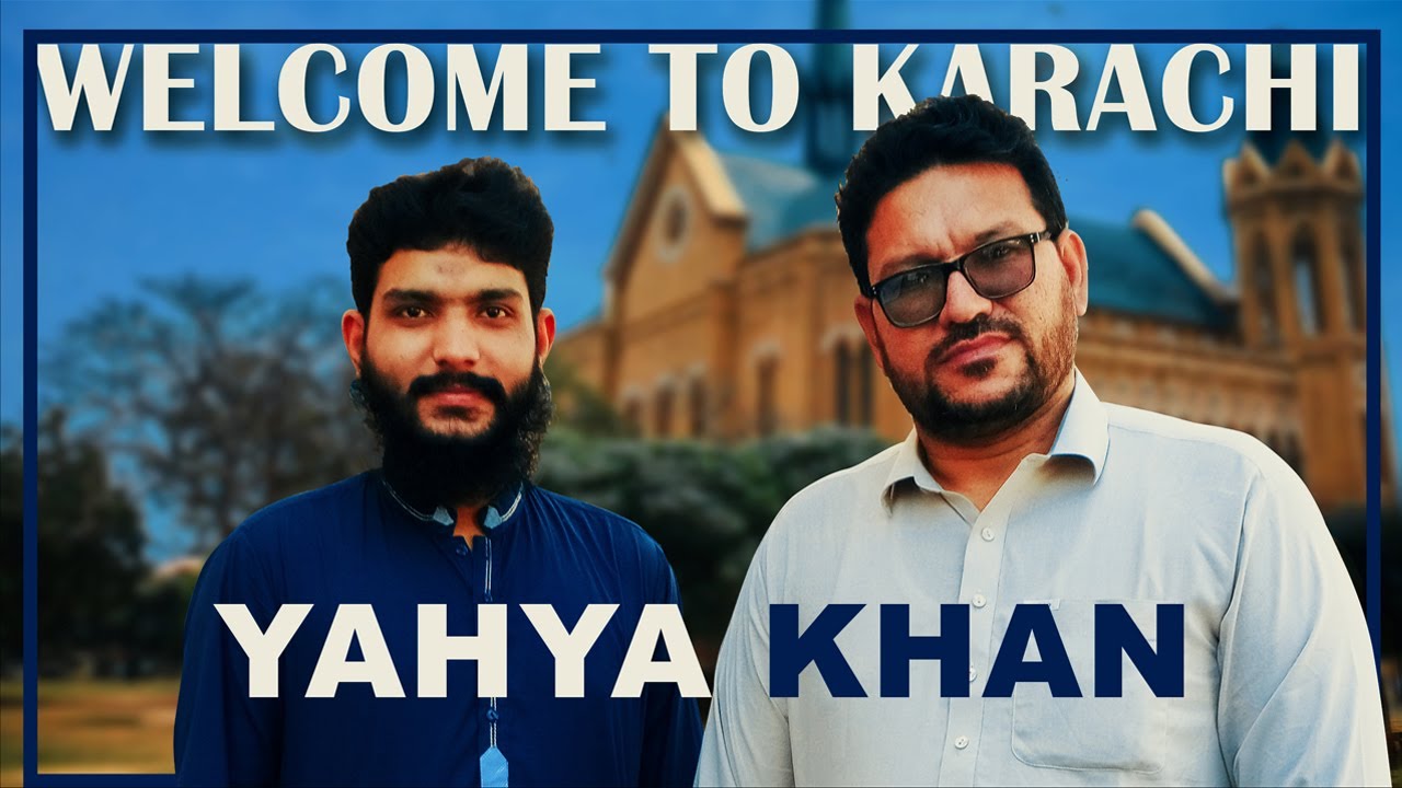 Yahya Khan In Karachi |   @yahyaakhanofficial