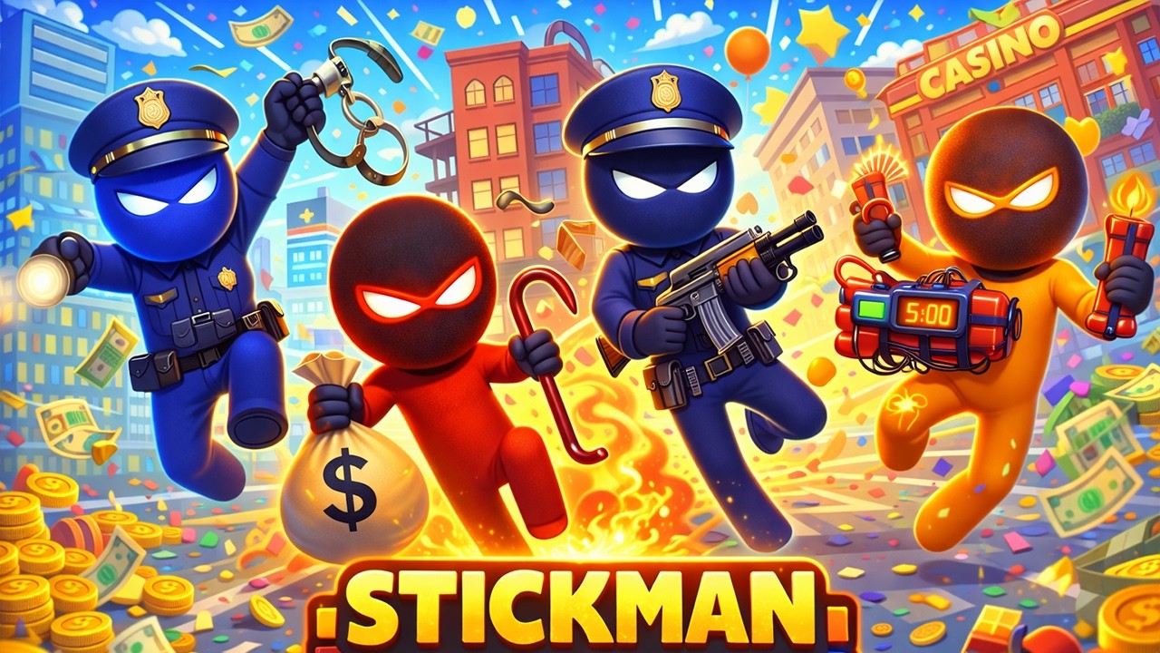 Stickman Party Gameplay – Mini Games Marathon | NEW PART (Android & iOS)