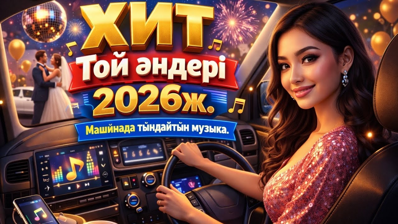 ХИТ 2026Ж ТОЙ ӘНДЕРІ. ҚАЗАҚША ХИТ. МАШИНАДА ТЫҢДАЙТЫН МУЗЫКА.