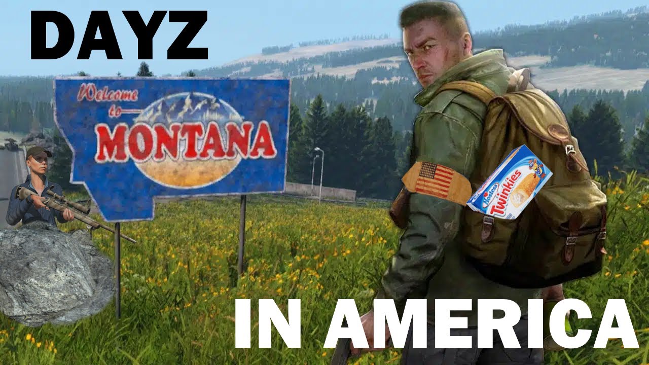 Helping a nudist find a lady in DayZ's BRAND NEW America map! - Bitterroot Ep.1