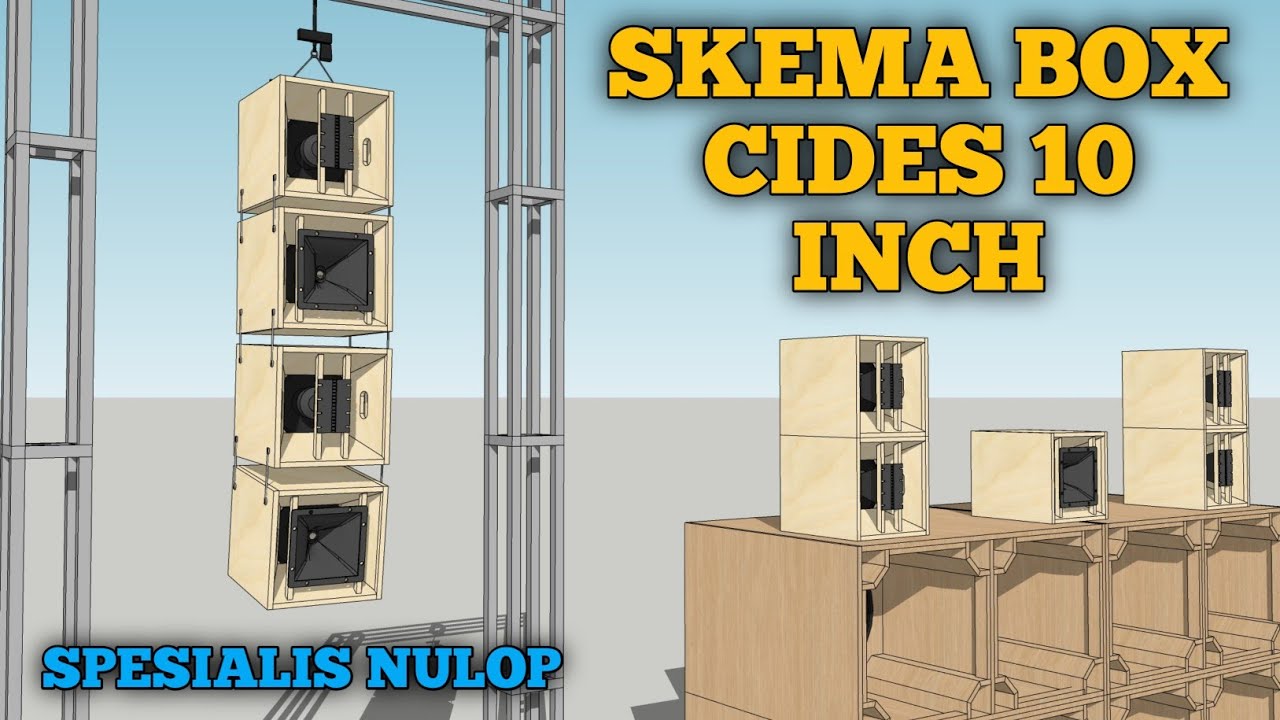 Paleng CILIK Paleng PEDES This is CIDES🤣🤣, SKEMA BOX CIDES 10 INCH BASIC DYNACORD FX 12